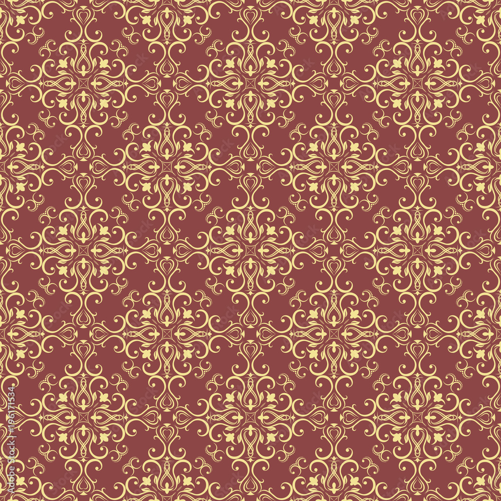 Texture wallpapers in the style of Baroque . Modern illustration for your design