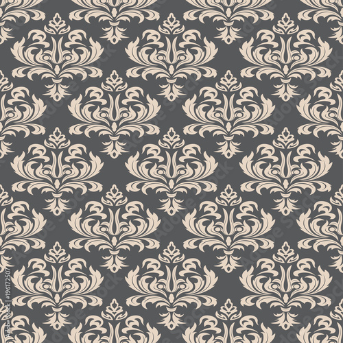 Seamless Texture wallpapers in the style of Baroque . Modern illustration