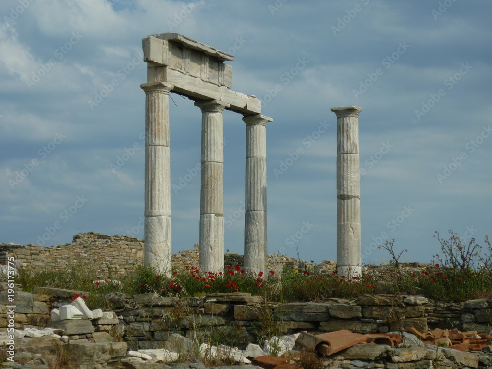 Délos, Cyclades, Grèce