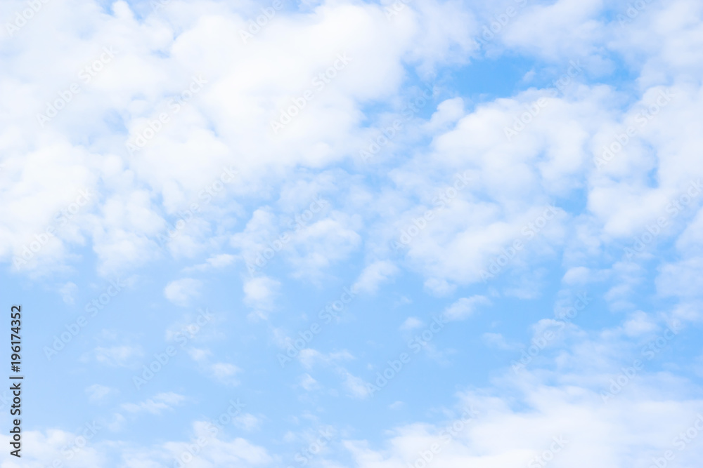 White clouds on the blue sky. Sky texture White clouds on the blue sky. Sky texture