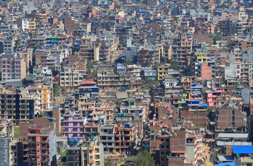 Kathmandu downtown cityscape Nepal