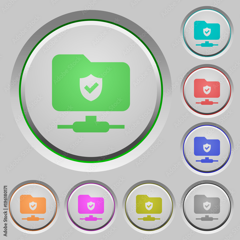 Protected FTP push buttons Protected FTP push buttons
