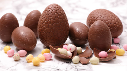 chocolate easter egg