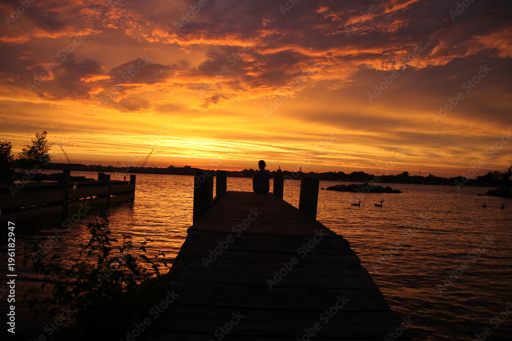 Obraz premium sunset