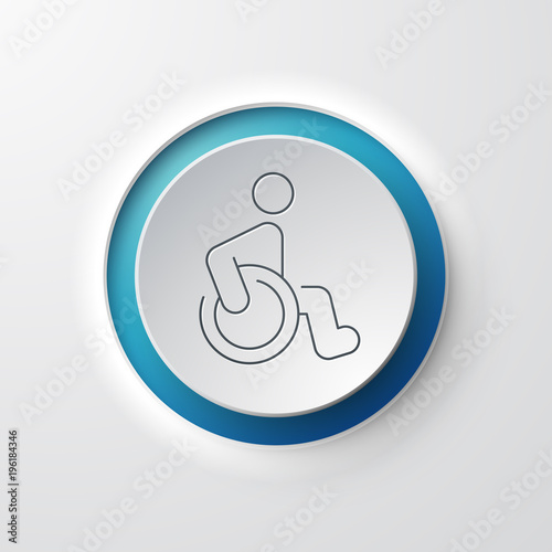 icône Fauteuil Roulant / Handicapé