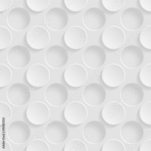 Seamless pattern with circles