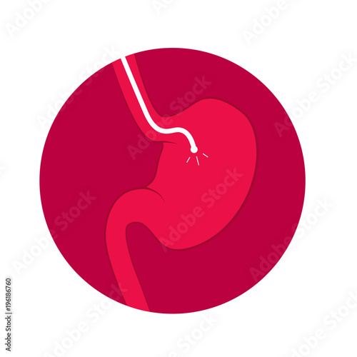 Stomach endoscopy icon