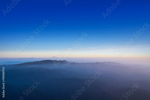 Fog and cloud landscape © tippapatt