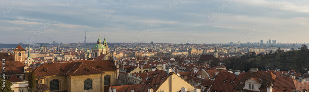 Prague Panorama View