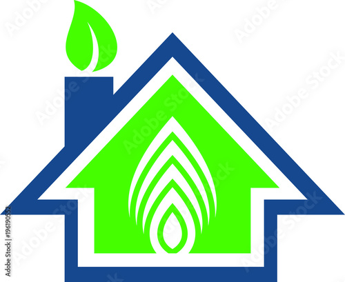 Eco House Graphic Design