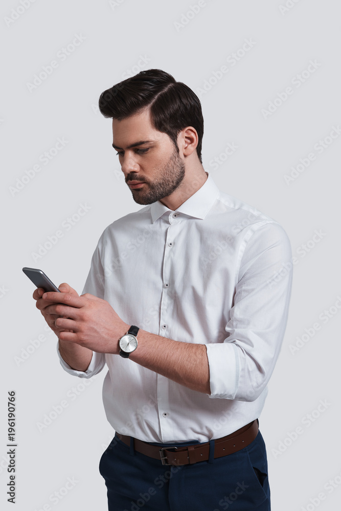 In touch with clients. In touch with clients.