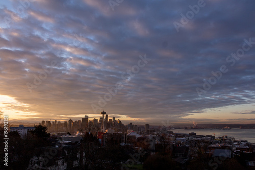 Seattle Sunrise © DesignFlip