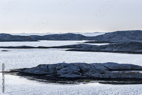 Segelyachten im Stockholmer Schärengarten photo