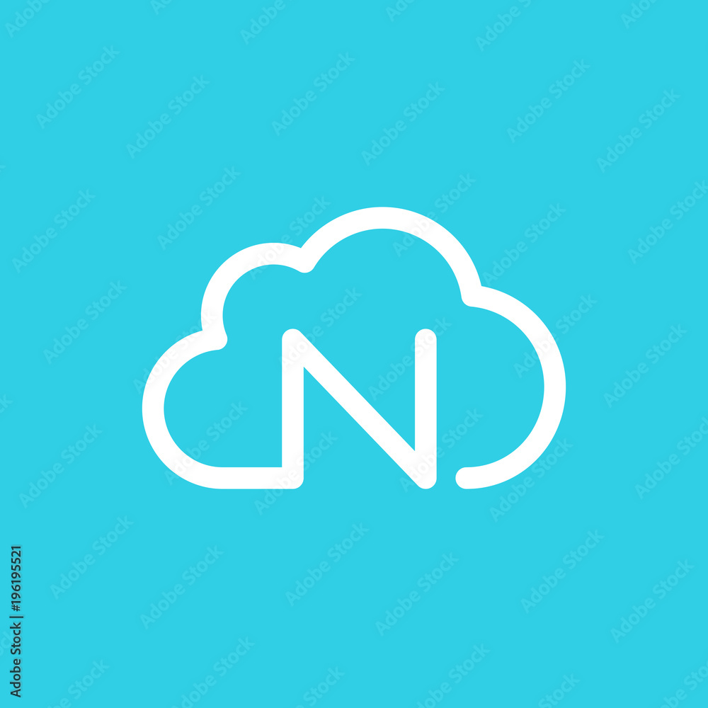 Letter N logo icon design template elements Letter N logo icon design template elements
