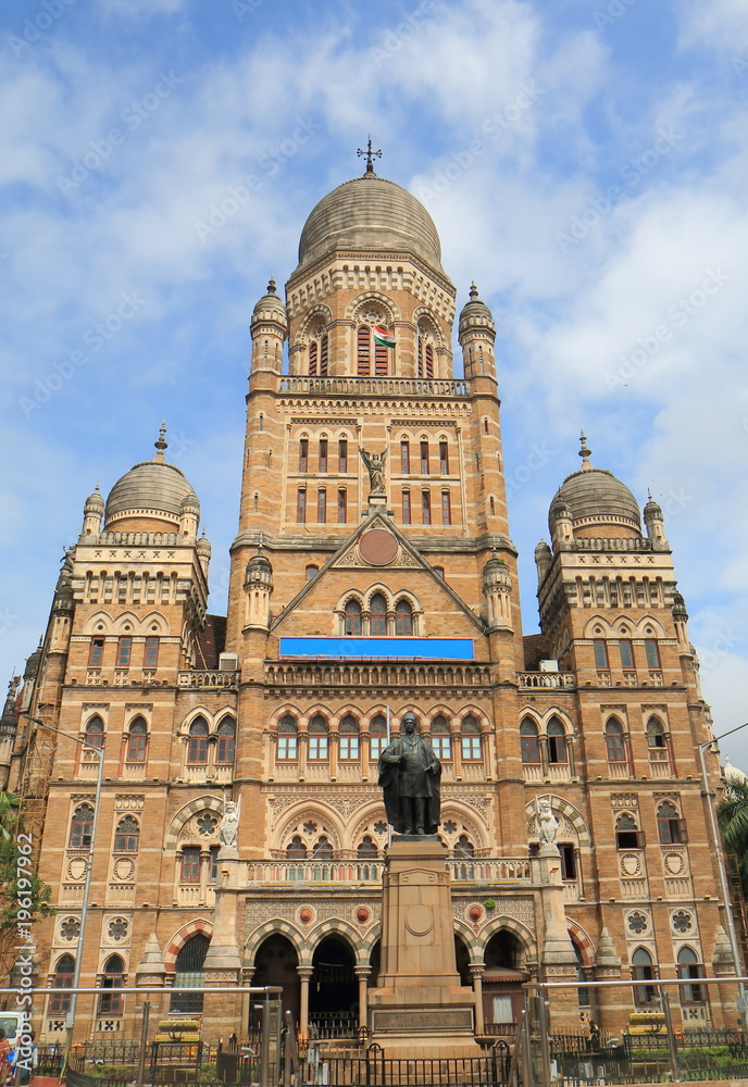 Historical architecture Brihan Mumbai Mahanagarpalika Mumbai India