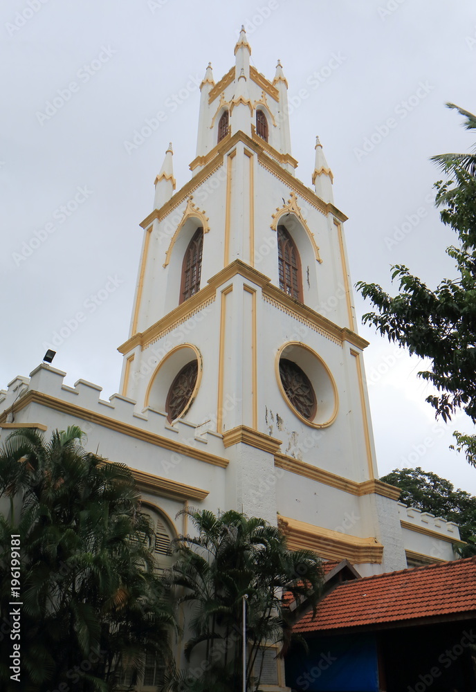 Fototapeta premium St Thomas Cathedral church Mumbai India