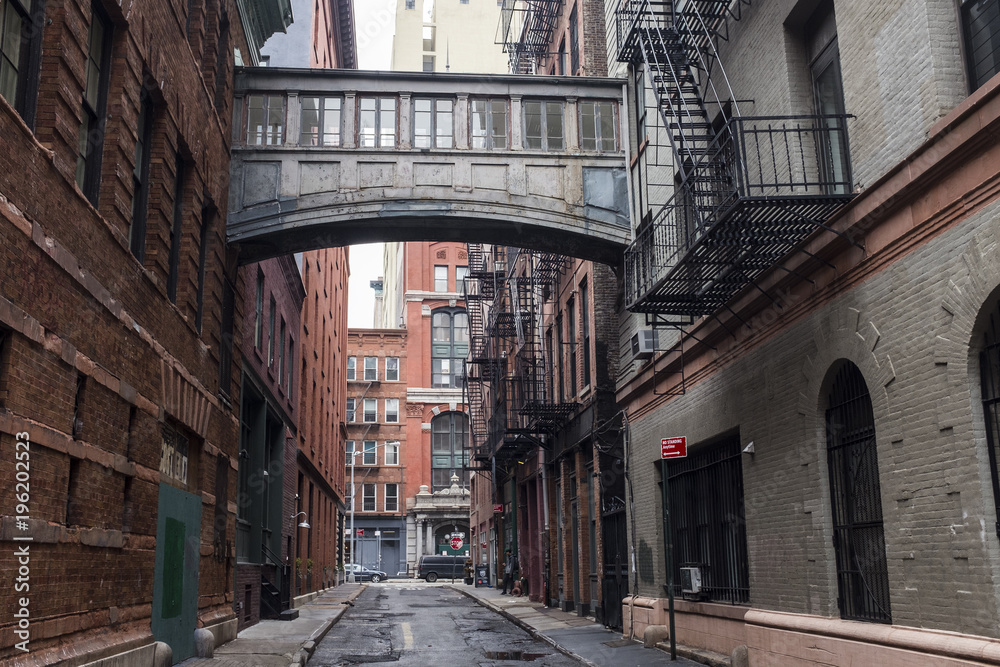 Fototapeta premium Sky bridge in New york