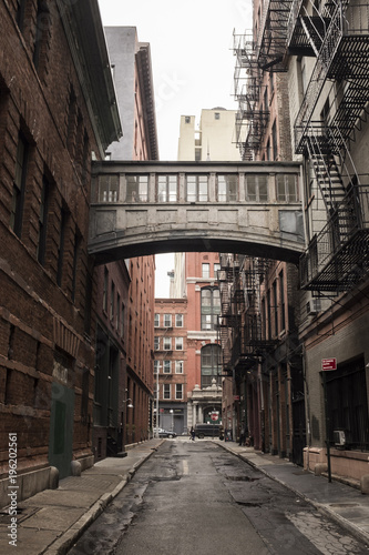 Photography Sky bridge in New york