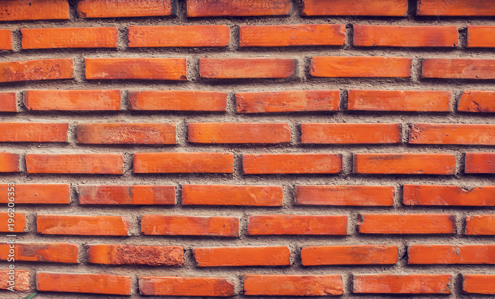 Obraz premium red brick background
