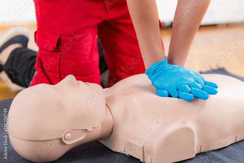 Plakat First Aid Training - CPR