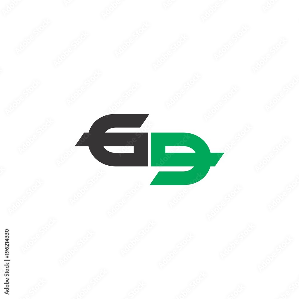 Gg letter logo, G9 logo Stock Vector | Adobe Stock