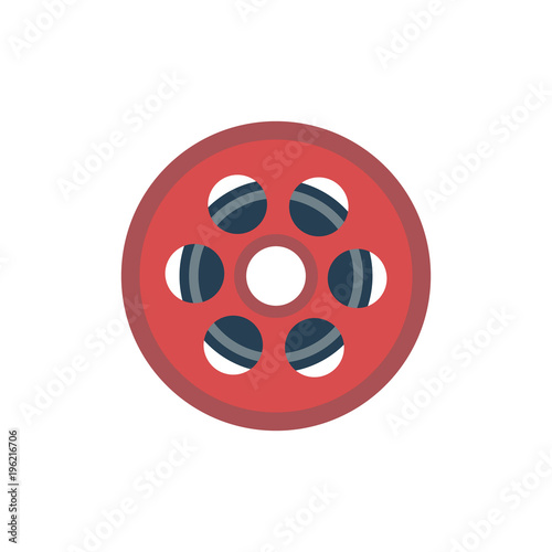 Movie reel icon