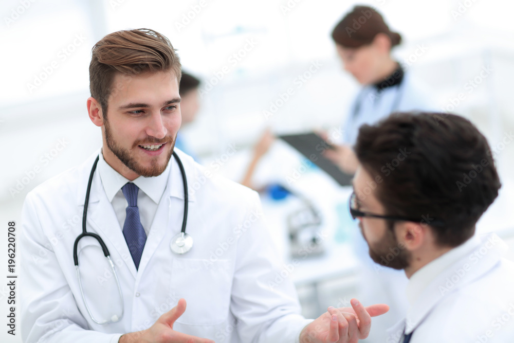 doctor and laboratory staff . doctor and laboratory staff .