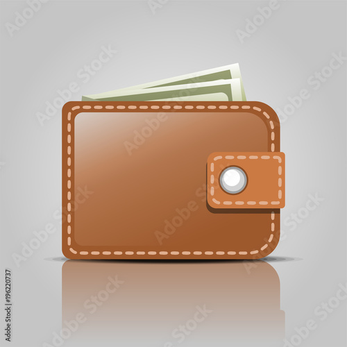 simply vector wallet icon