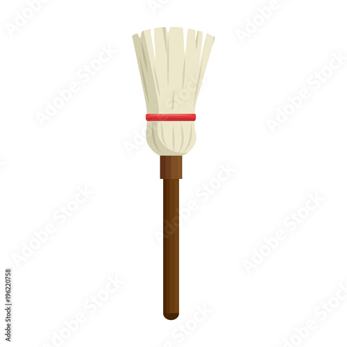 clean mop isolated icon