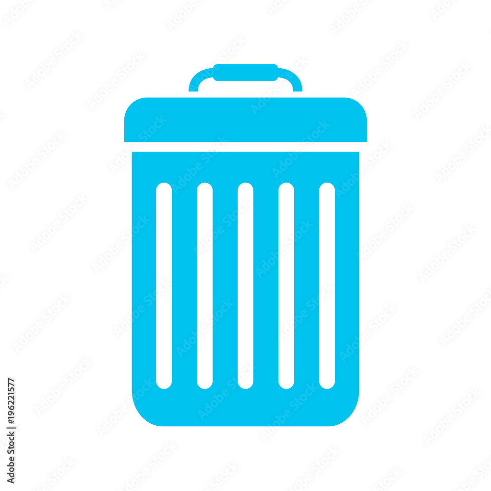 Trash can vector icon Trash can vector icon