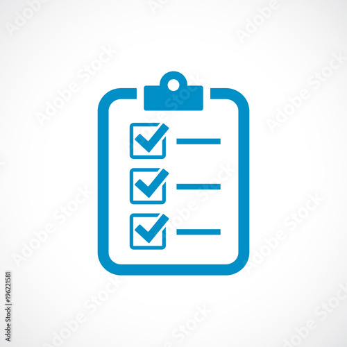 Checklist vector icon