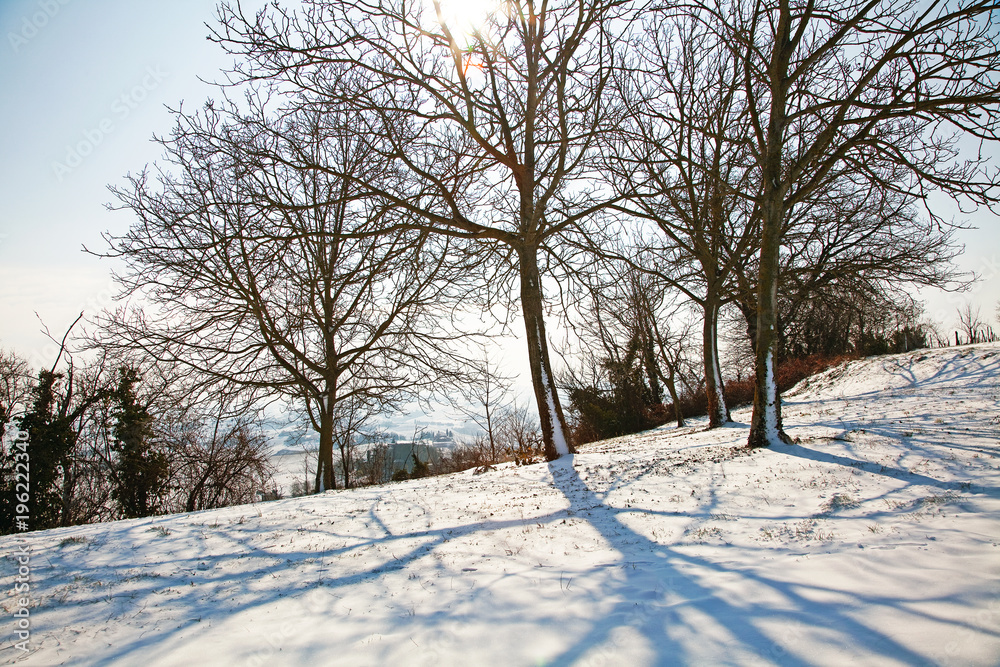 Winter in Piedmont, Italy