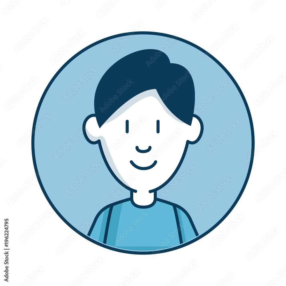 young man model avatar character