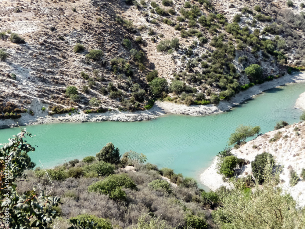 Mountain river in Cyprus