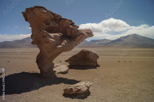 Rock formation in Potosi, Bolivia