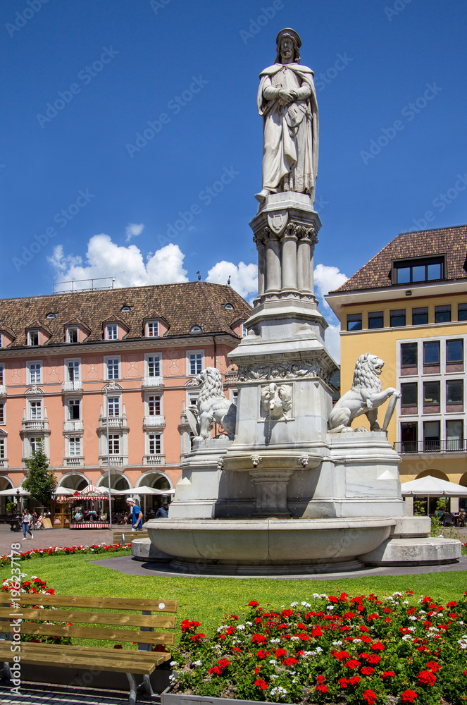 Bolzano city square, Italy