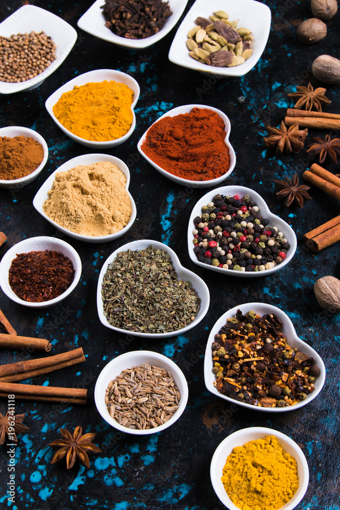 Colors of spices