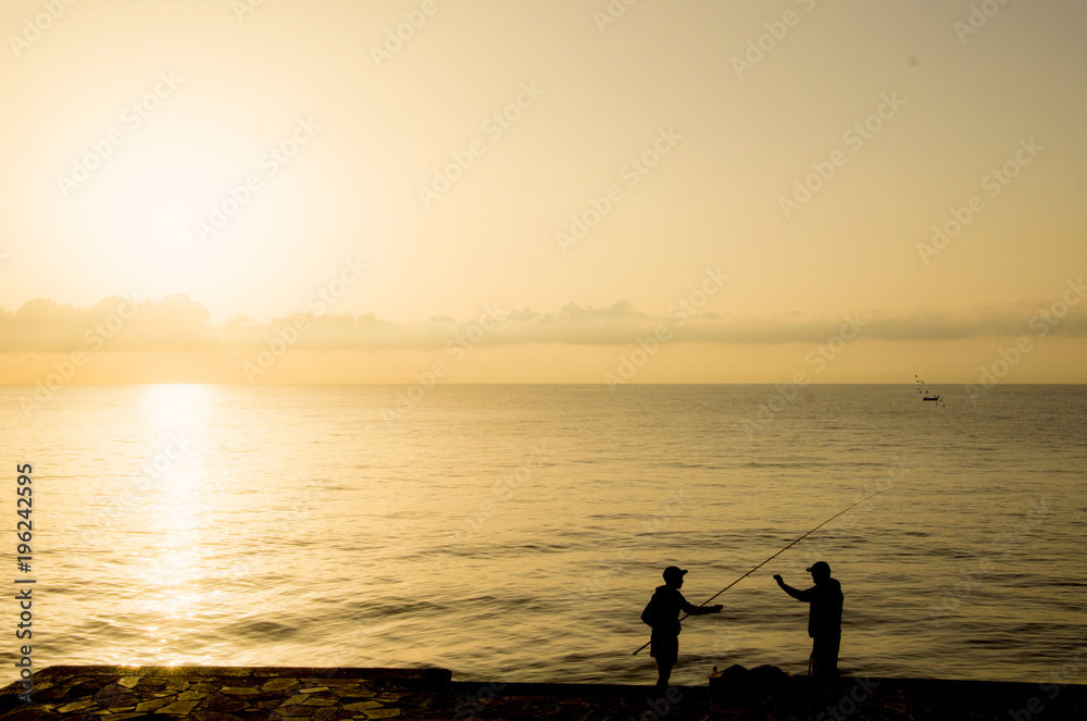 Fototapeta premium fishing tenerife
