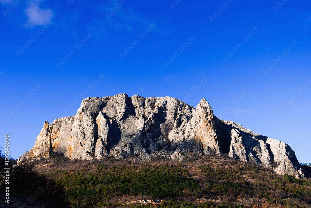 Fototapeta premium Massive mountain peak