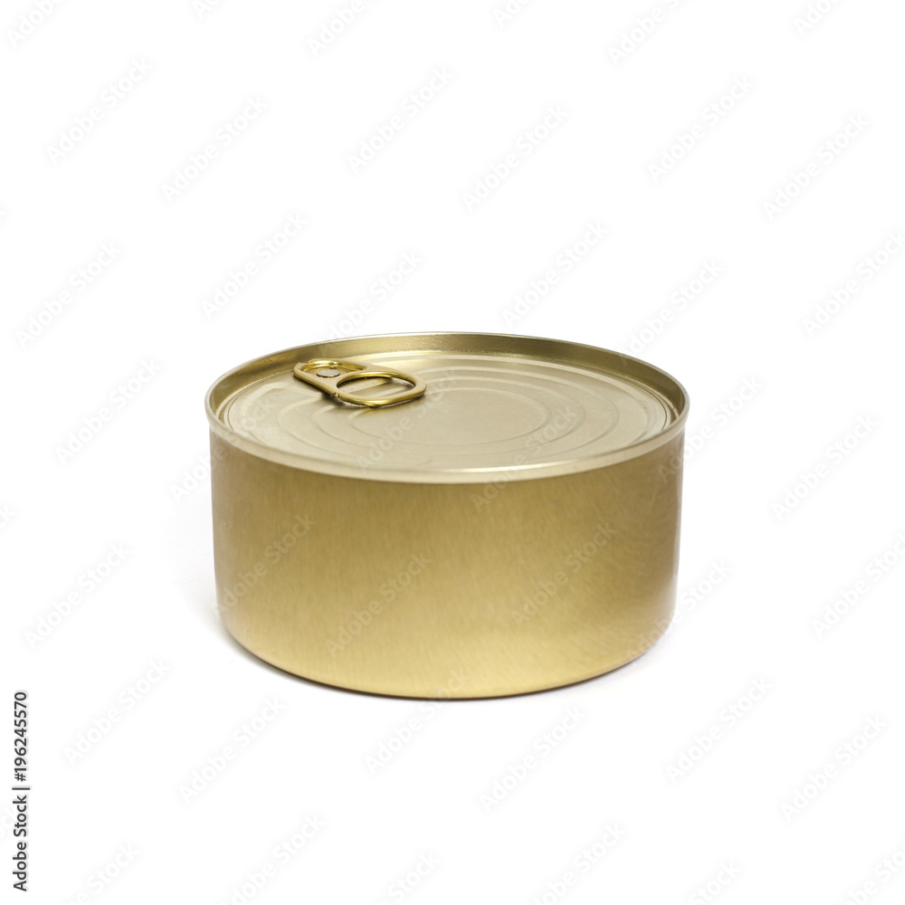 Canned food isolated on white background Canned food isolated on white background