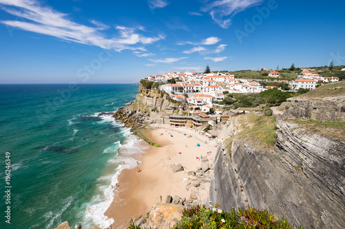 Landscape setting Azenhas do mar, Portugal photo