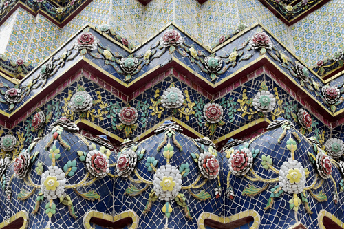 Detail - Mosaic - Wat Pho -Thailand
