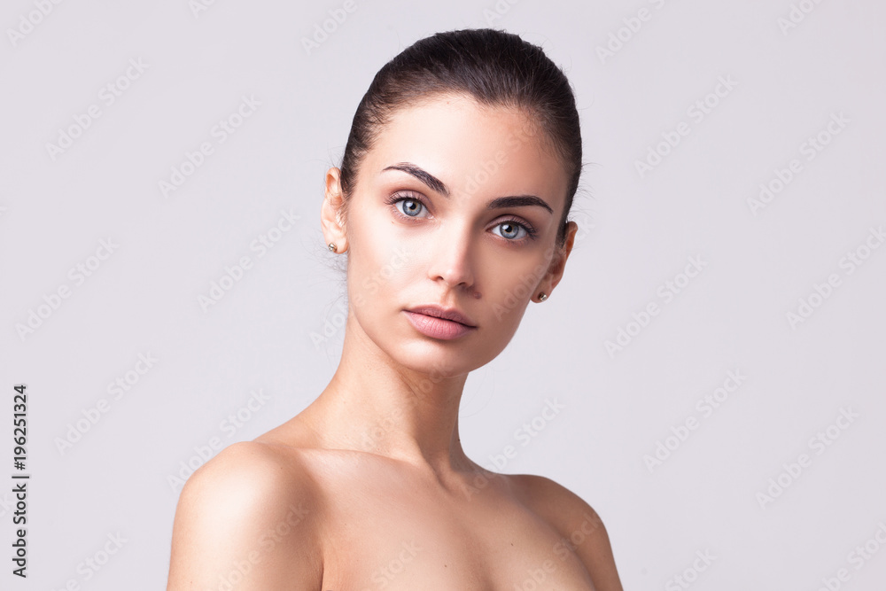 Beautiful brunette woman portrait Beautiful brunette woman portrait