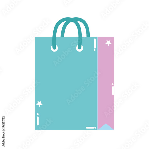 colorful bag shopping market custom object