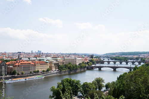 High view of Prague, Czech Republic © Andre