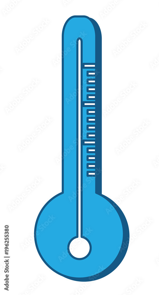 thermometer icon over white background, vector illustration thermometer icon over white background, vector illustration