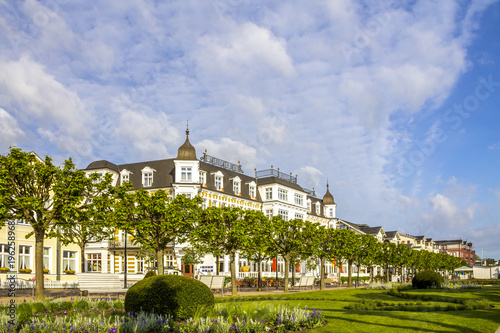 Ahlbeck, Altstadt Uferpromenade  photo