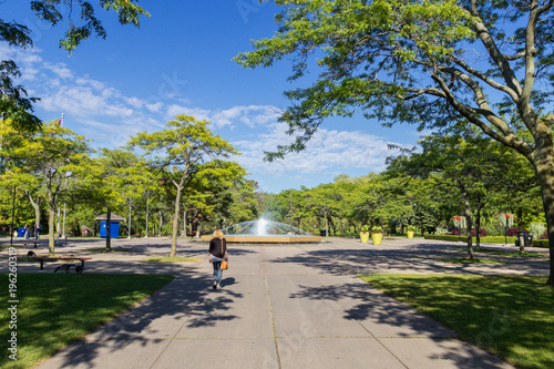 Canvas Print Toronto Islands Park (Canada)
