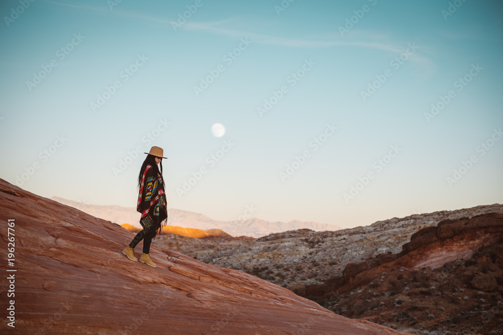 Fototapeta premium Reach for the moon