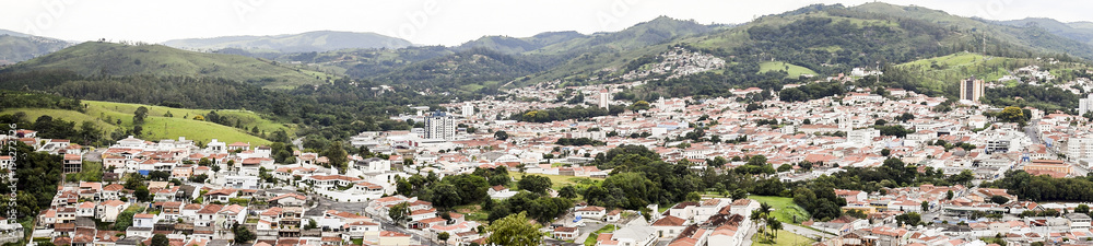 Panorama of city of Amparo